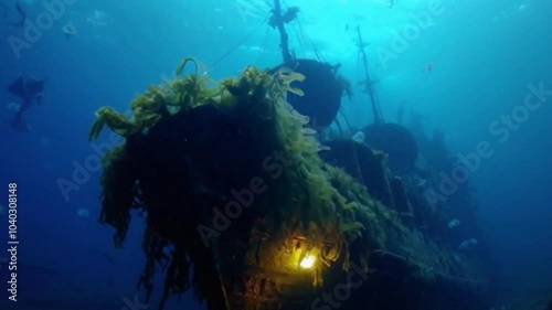 underwater shipwrecks are very scary photo
