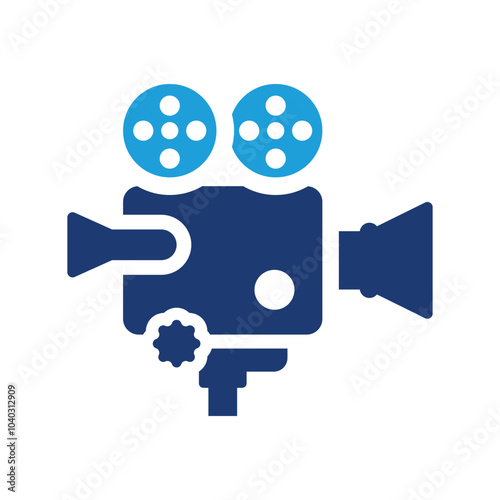 Movie camera icon
