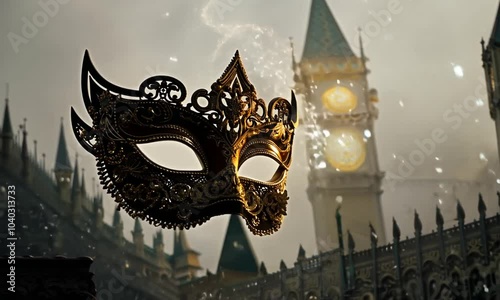 city carnival mask