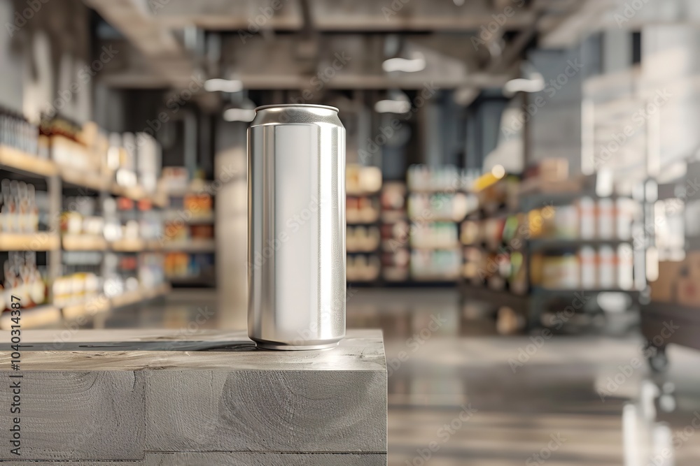 Energy beverage mock-up set on a backdrop of modern companies with usual drinks like juice, soda or lemonade, Generative AI. Energy beverage mock-up set on a backdrop of modern companies with usual drinks like juice, soda or lemonade, Generative AI.