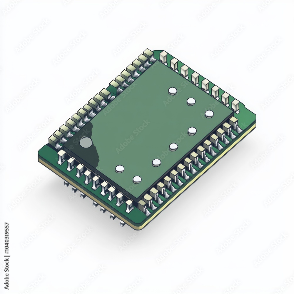 chip it self on a white background chip it self on a white background