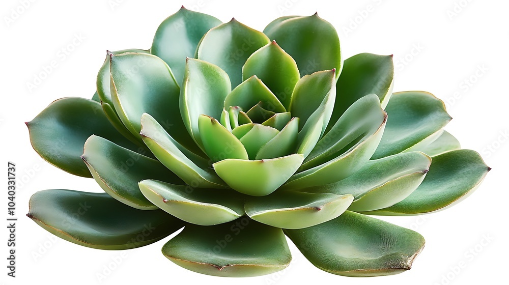 Fototapeta premium Succulent plant isolated on white background