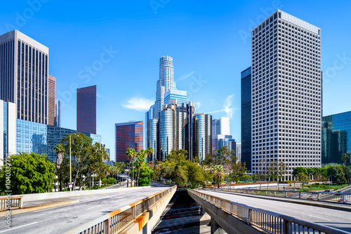 the city center of los angeles