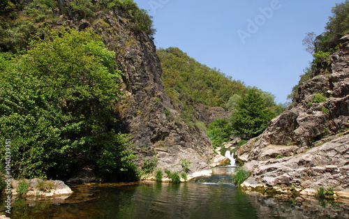 Ballikayalar Canyon is located in Gebze, Turkey. It is a popular tourist area.