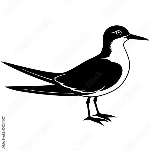 black and white skimmer 