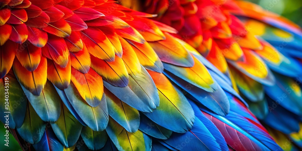 Vibrant Scarlet Macaw Feathers in Fashion Photography for Tropical Style Inspiration Vibrant Scarlet Macaw Feathers in Fashion Photography for Tropical Style Inspiration