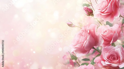 Classic Pink Roses Bouquet Vintage Painting for a Sophisticated Touch