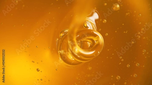 Wallpaper Mural Pouring honey. Macro shot of honey dripping. A trickle of thick golden honey flowing into a glass. Sweet food close up Torontodigital.ca