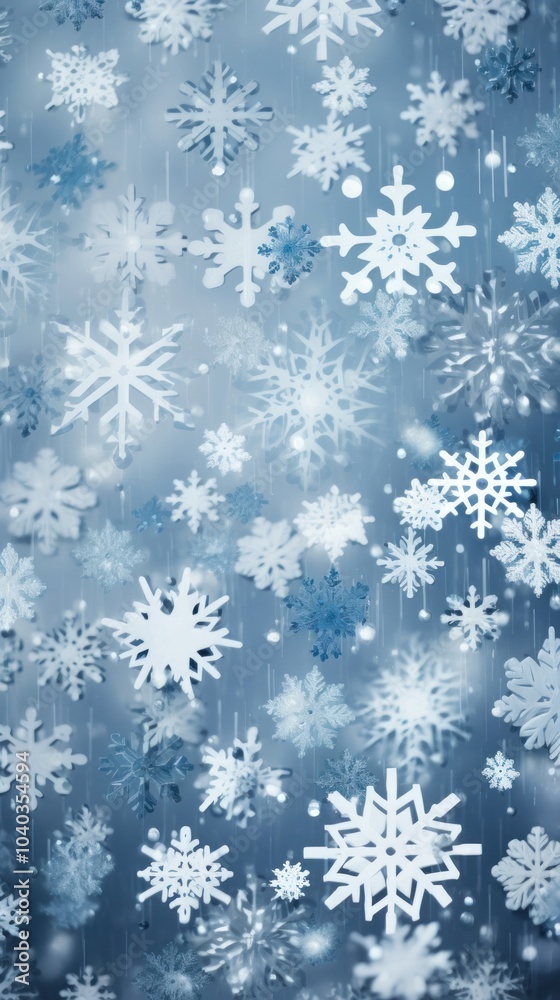 Snowflakes pattern abstract shape backgrounds. Snowflakes pattern abstract shape backgrounds.