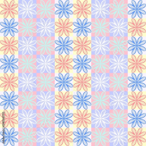 Background pattern illustration season