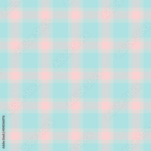 Hanukkah fabric plaid pattern, shabby texture textile seamless. Screen vector check background tartan in powder blue and spa blue colors.