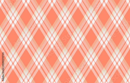 Argyle pattern of geometric rhombus. Harlequin check wallpaper design. Classic diamond shaped textile material for web background, print fabric clothing, sweater, wrapping paper, gift card, invitation