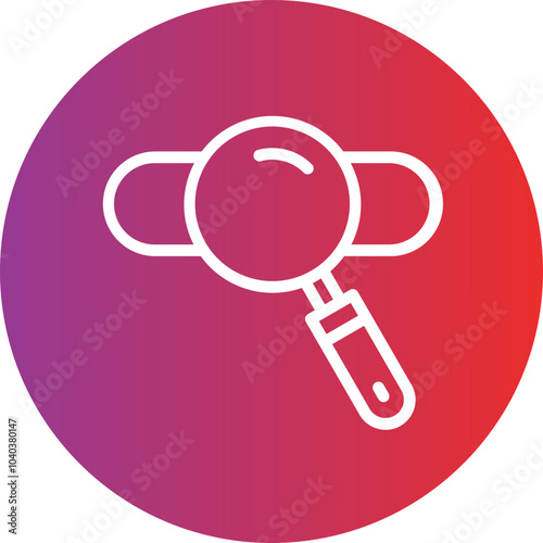 Search vector icon style