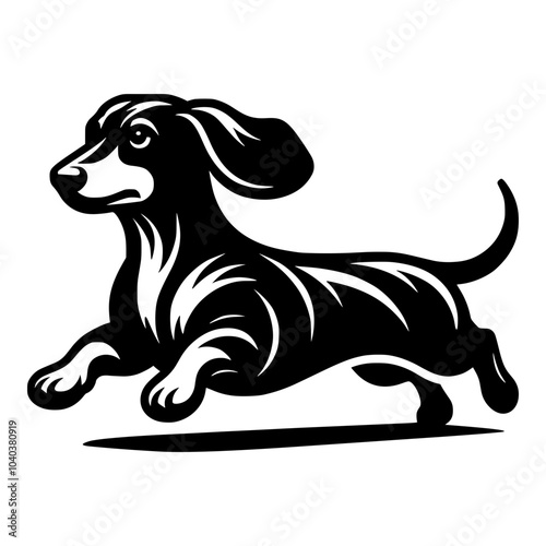 Dachshund Running