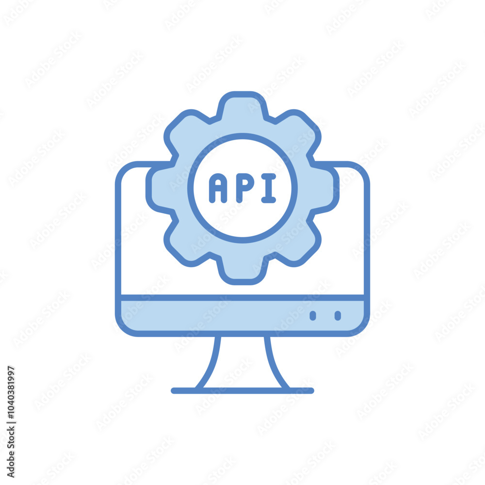 API vector icon API vector icon