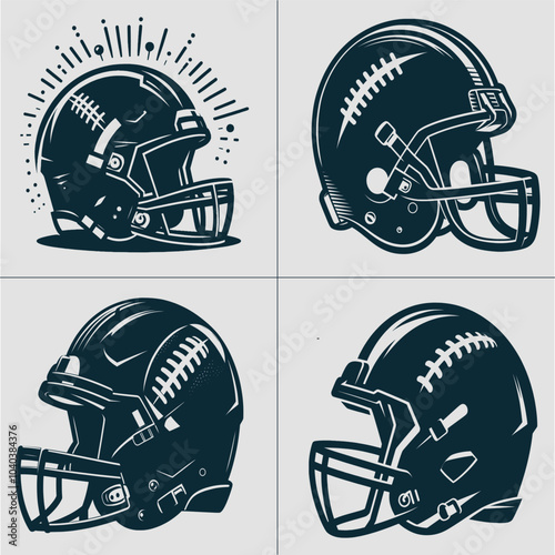 Football Helmet , rugby, Super Bowl Svg