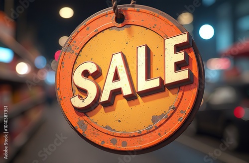 circular sale tag