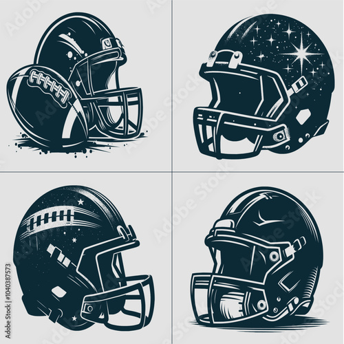 Football Helmet , rugby, Super Bowl Svg