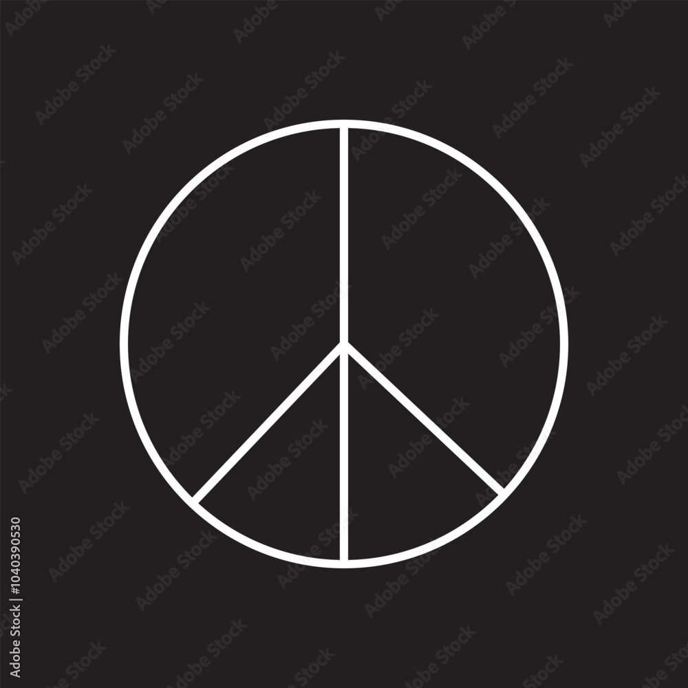 Peace Symbol, Peace sign, anti war icon, international symbol of peace Peace Symbol, Peace sign, anti war icon, international symbol of peace