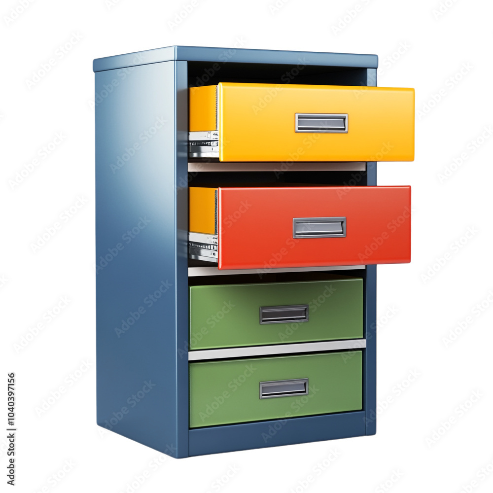office filing cabinet on a transparent background office filing cabinet on a transparent background