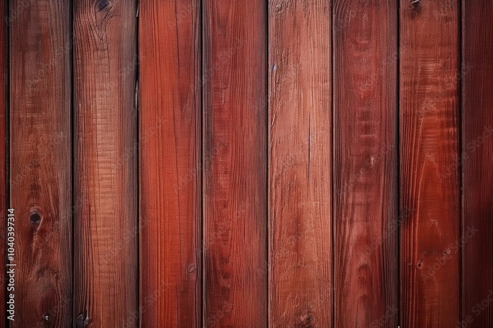 Naklejka premium Vertical red brown clean smooth wood backgrounds hardwood.