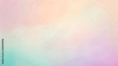 A pastel gradient background transitioning from lavender to pale pink