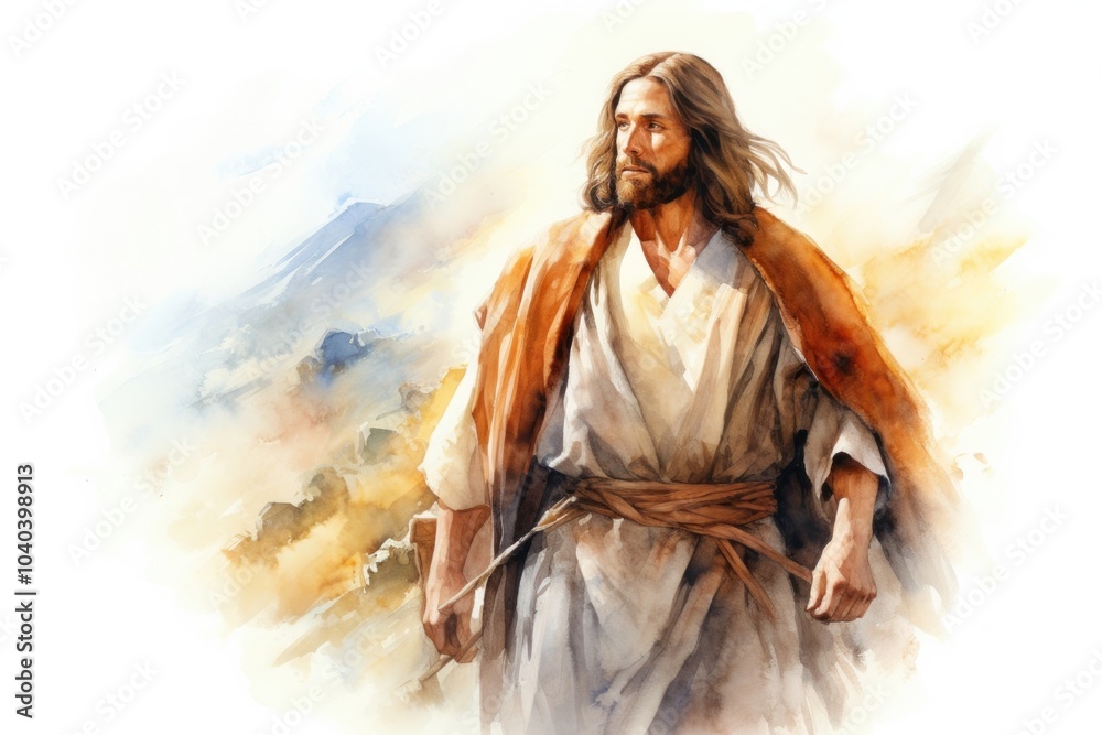 Fototapeta premium Painting adult spirituality creativity.