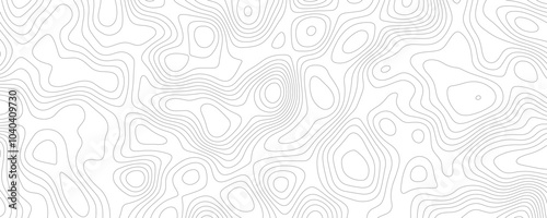 Contour line elevation map background ideal for abstract design and geographic projects 