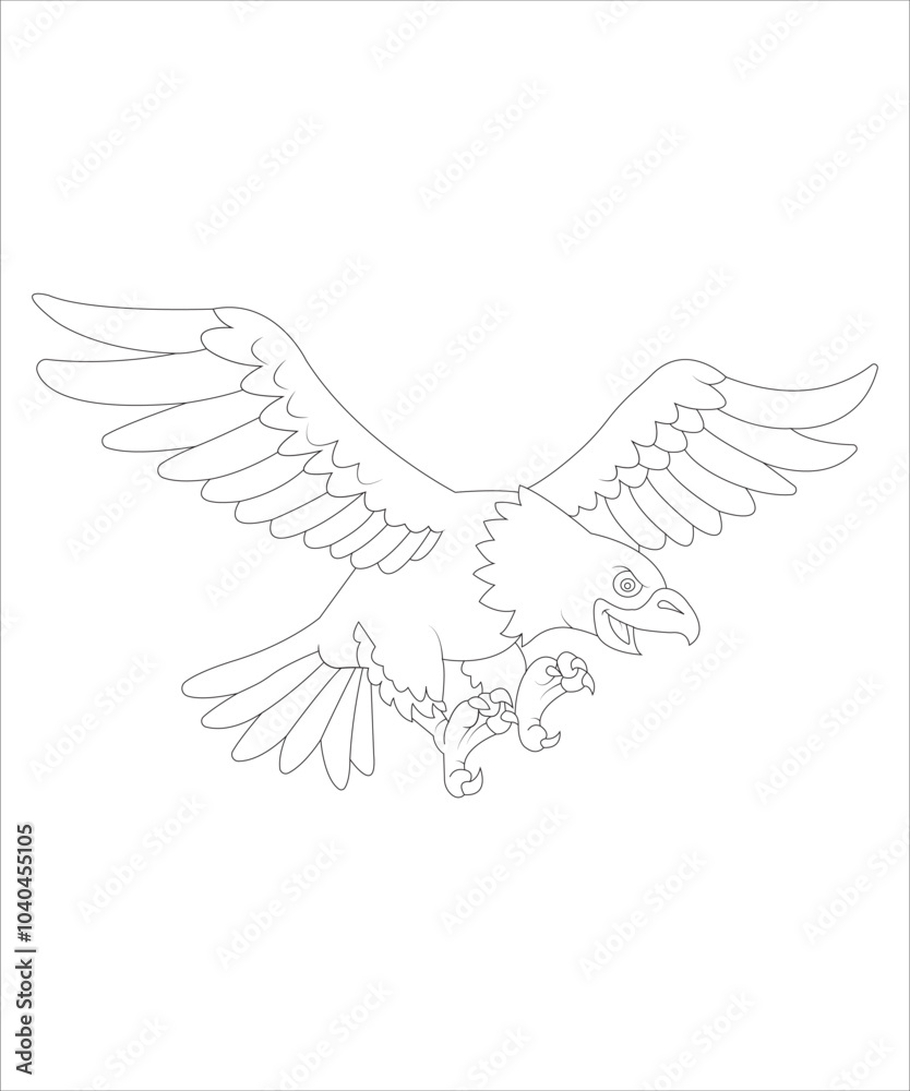Set of eight line art vector logo of eagle. Can be used as a logo Or decorative items. Set of eight line art vector logo of eagle. Can be used as a logo Or decorative items.
