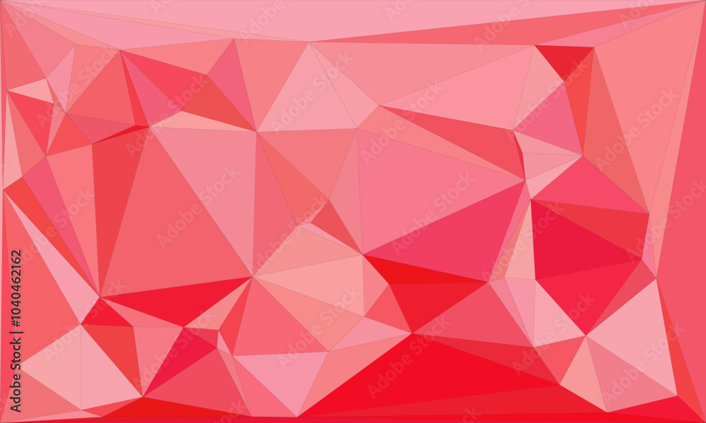 Fototapeta premium Vibrant Polygonal Background Set in Multiple Colors for Modern and Abstract Design Projects