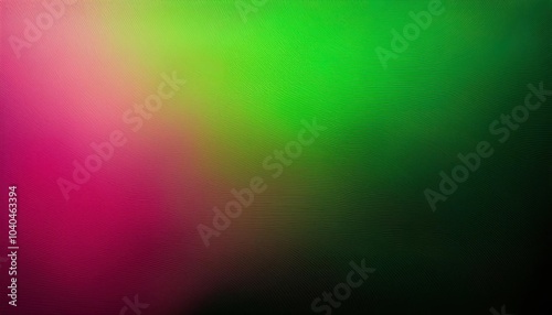 Dynamic Neon Gradient Background. Bold Fusion of Vibrant Pink and Green Hues with Soft Blurring Effects, Perfect for Tech Themed Posters, Modern Design Concepts, or Advertising with Ample Copy Space