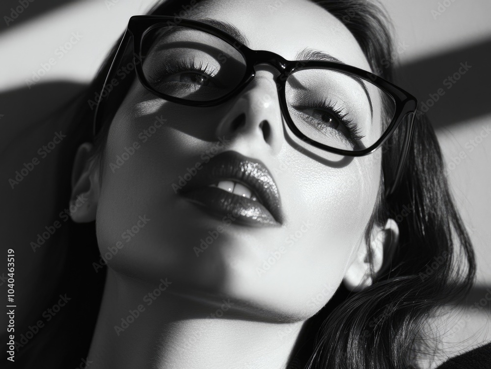 Woman Wearing Glasses Woman Wearing Glasses