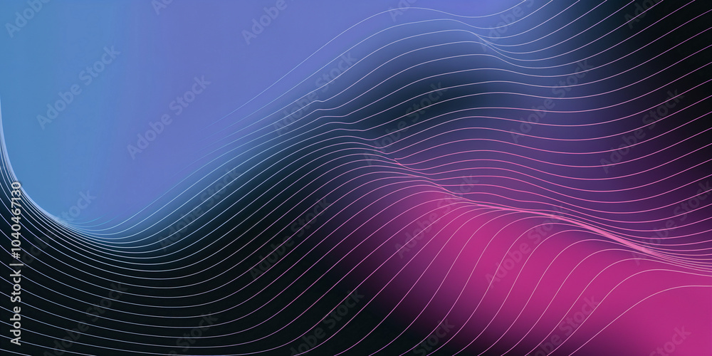 Flowing Waves of Color: A Mesmerizing Gradient Dance Between Blue and Pink Hues Flowing Waves of Color: A Mesmerizing Gradient Dance Between Blue and Pink Hues