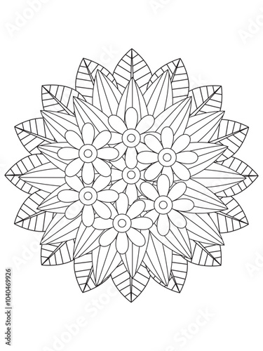 Flowers Coloring Pages For Adules