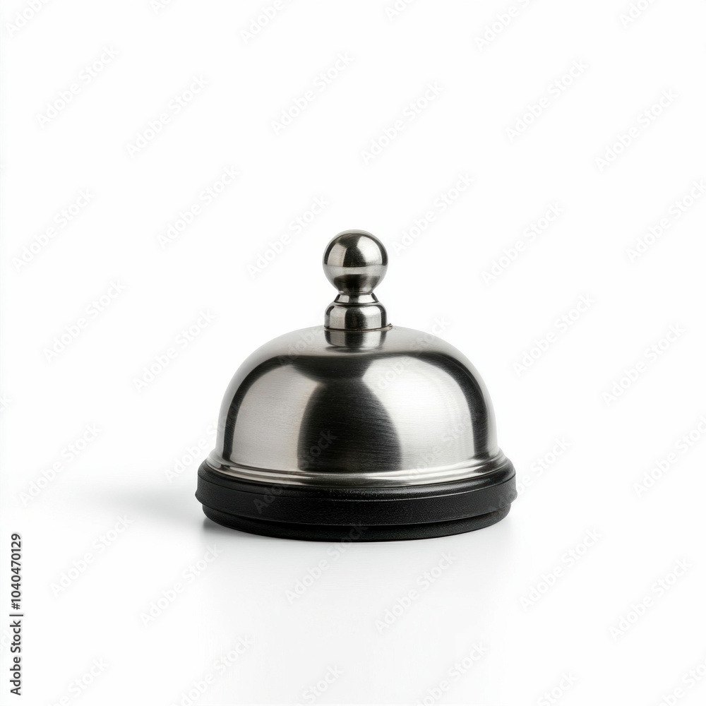 Service Bell Isolated on White Background Service Bell Isolated on White Background