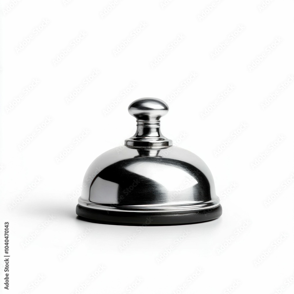 Service Bell Isolated on White Background Service Bell Isolated on White Background