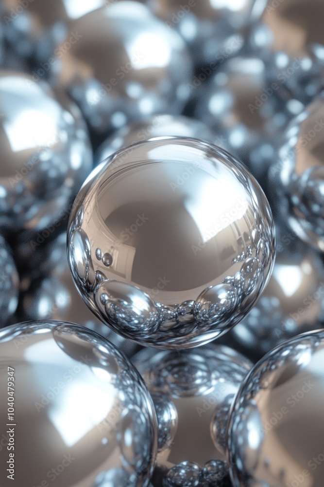 Shiny Silver Balls