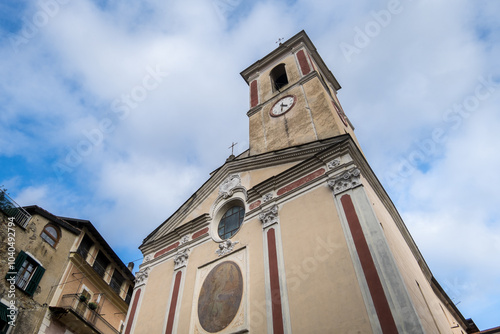 Church of Isolabona, Liguria, Italy photo