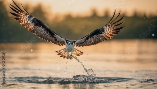 The Osprey is a raptor known for its exceptional hunting skills. It inhabits areas near water bodies, diving for fish mid-air! It captivates with its beauty and agility.