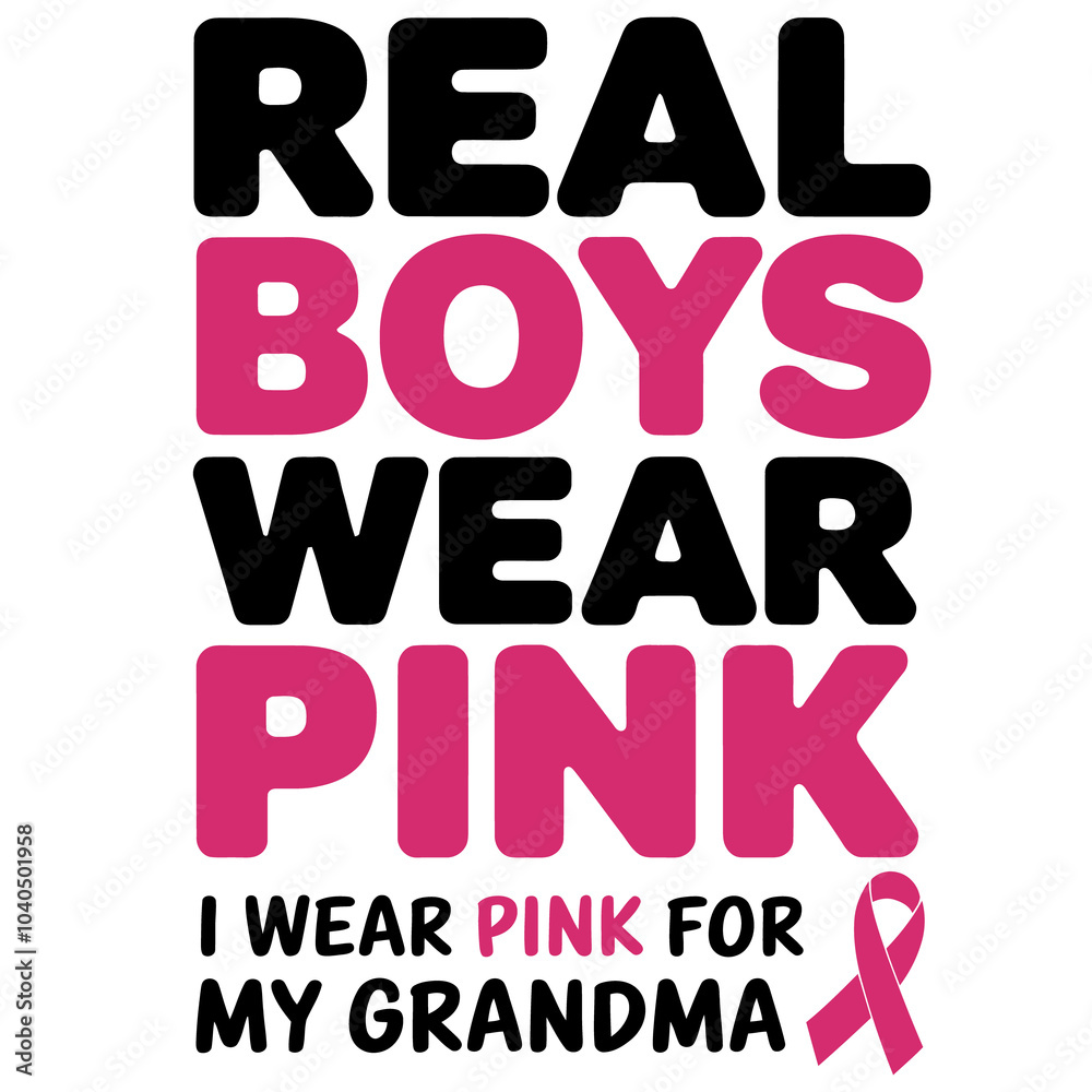A young Caucasian boy wearing a pink t-shirt with the text A young Caucasian boy wearing a pink t-shirt with the text