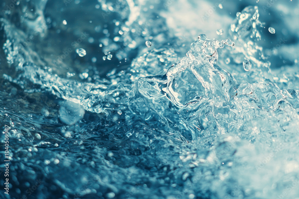 Water background blue. Water background blue.