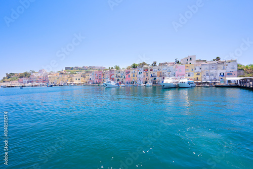 Marina Grande harbour of Capri island, Italy