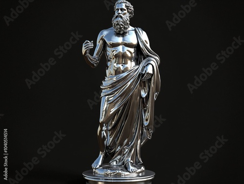 Obraz na płótnie Stoic Greek And Roman Statues, Stoics And Stoicism, Philosophy, Motivational And Inspirational Themes With Copy Space w salonie
