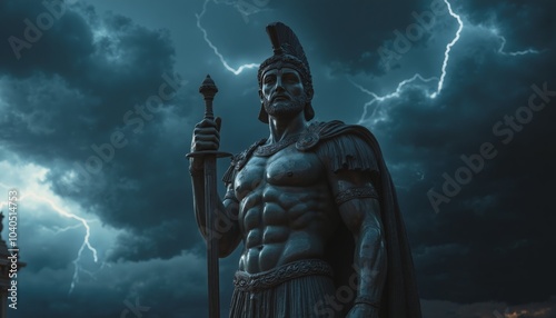 Wallpaper Mural Stoic Greek And Roman Statues, Stoics And Stoicism, Philosophy, Motivational And Inspirational Themes With Copy Space Torontodigital.ca