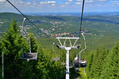 Szklarska Poręba kolejka linowa na Szrenicę