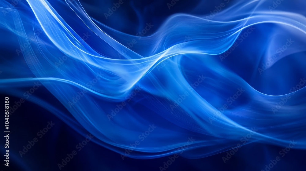 A captivating blue smoke design with fluid motion, isolated on a black background, without people, without text, without brand logo, without brand name, one color background A captivating blue smoke design with fluid motion, isolated on a black background, without people, without text, without brand logo, without brand name, one color background