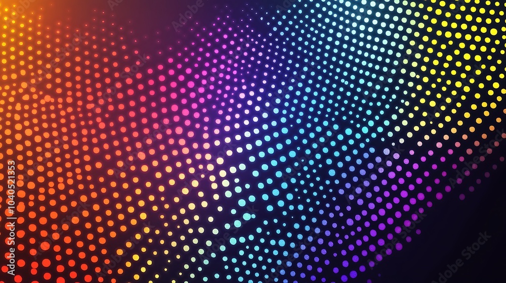 Bright background with colorful abstract dots creating a vibrant design Bright background with colorful abstract dots creating a vibrant design