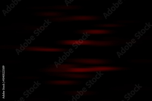 Dark background with red spots of light. Abstract illustration with red spots texture on black background