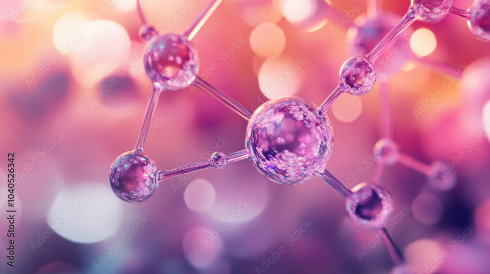 Molecular Structure series showcasing an abstract background of atoms forming a crystal network, centered around themes of science and technology.
Molecular Structure series showcasing an abstract background of atoms forming a crystal network, centered around themes of science and technology.