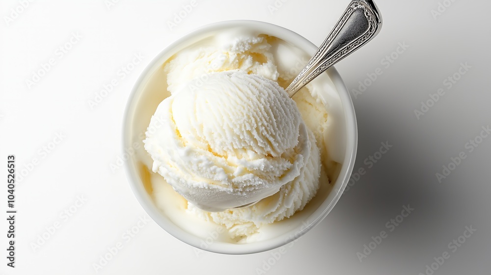 Ice Cream Product Photography on Studio Background with copy space Ice Cream Product Photography on Studio Background with copy space